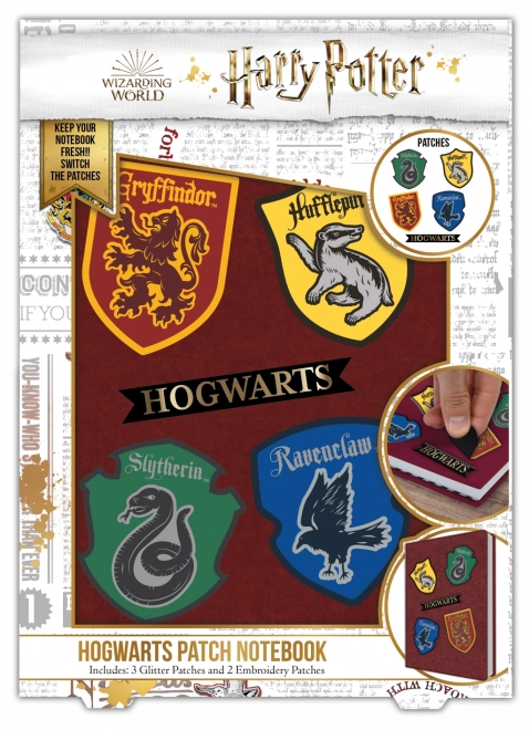 Notes A5 Harry Potter domy