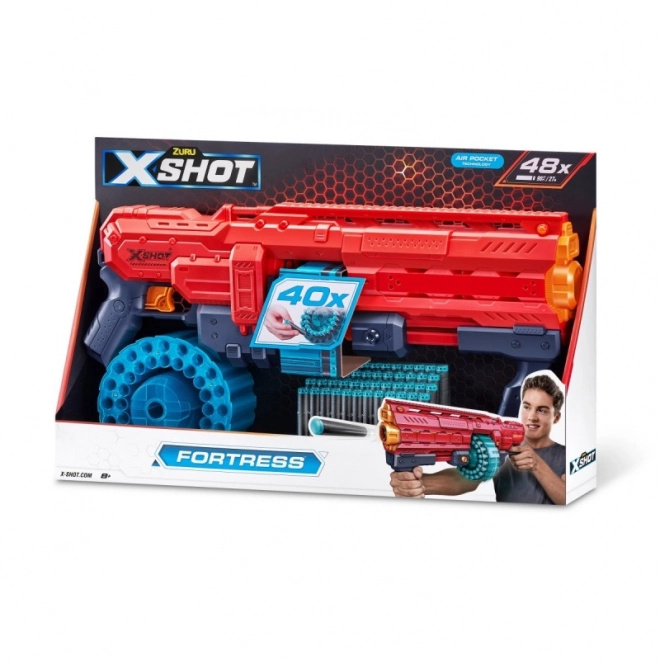 Wyrzutnia X-Shot Excel Fortress z 48 rzutkami