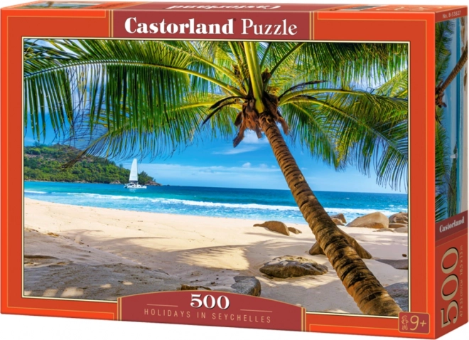 Puzzle 500 elementów Seszelskie wakacje