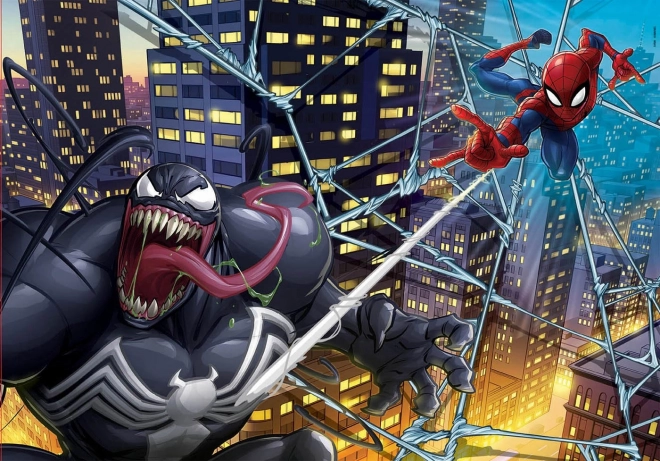 EDUCA Puzzle Spiderman i Venom 200 kawałków