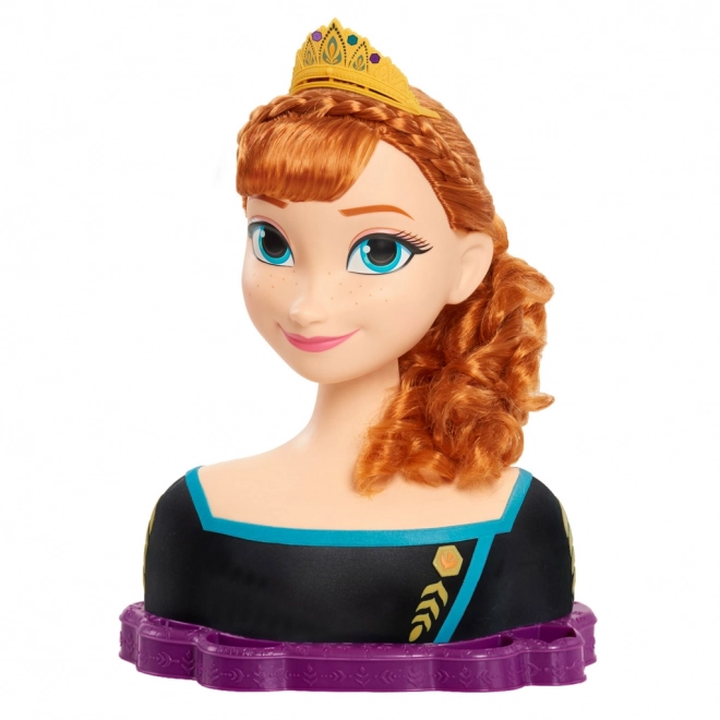 Kraina lodu Głowa do czesania deluxe Anna