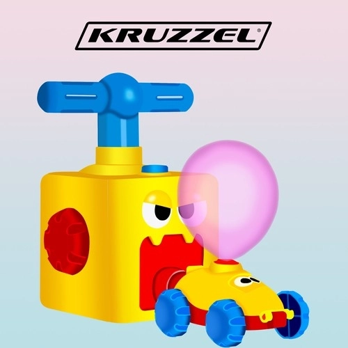 Samochód na dmuchane balony