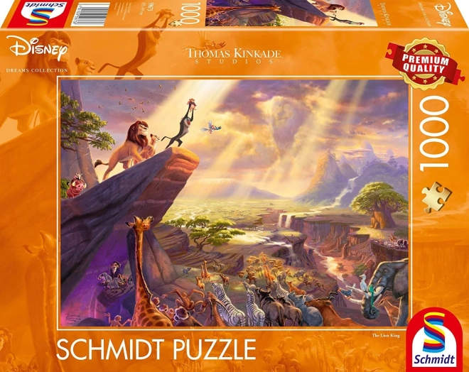 SCHMIDT Puzzle Król Lew 1000 elementów