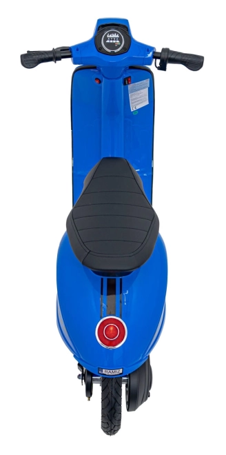 Dziecięcy skuter elektryczny Retro 23 niebieski