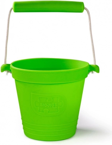 Zielone plażowe wiaderko Bigjigs Toys