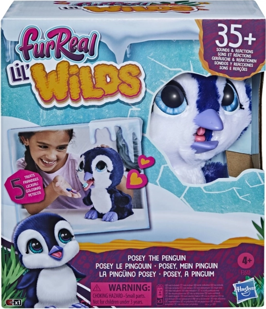 Interaktywna pluszowa zabawka Pingwin Fur Real Lil Wilds