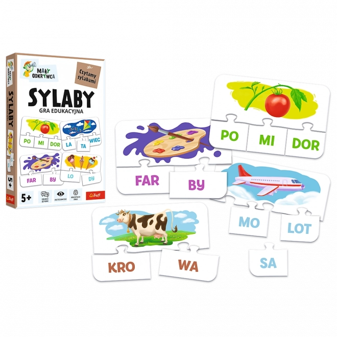 Sylaby gra edukacyjna dla dzieci