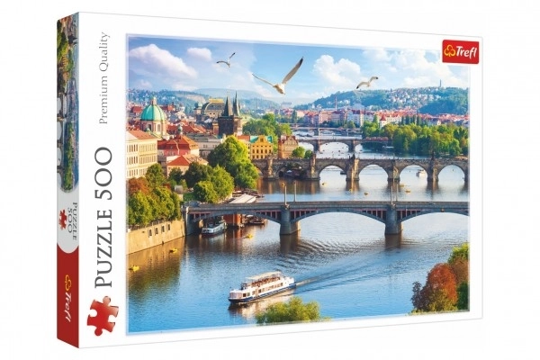 Puzzle 500 elementów Praga Trefl