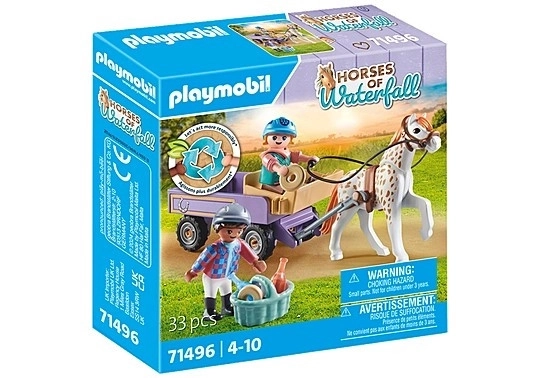 Zestaw figurek Konie 71496 Powóz z kucykami