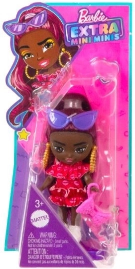 Lalka Barbie Extra Mini Minis – Czerwone