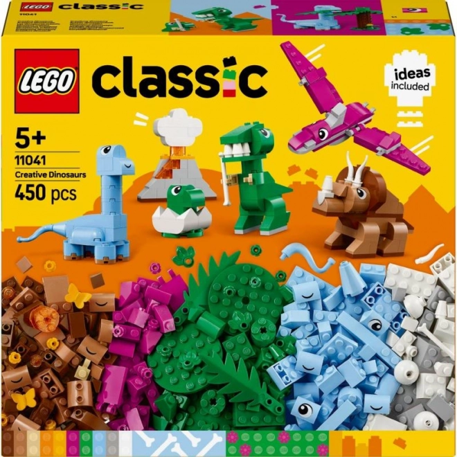 LEGO4 Classic 11041 Kreatywni dinozaury