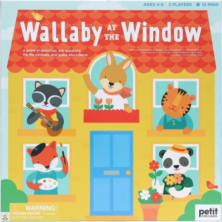 Dziecięca gra dedukcyjna Wallaby w oknie od Petit Collage