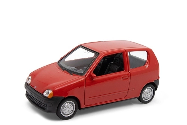 Metalowy model Fiat Seicento 1:34 Czerwony
