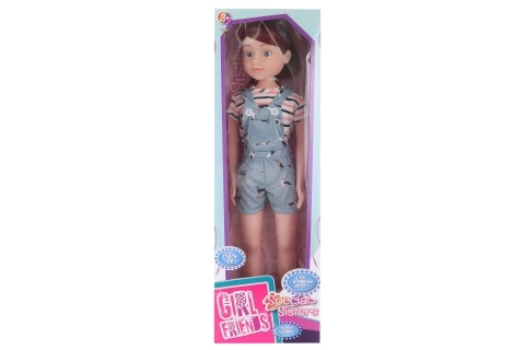 Lalka chodząca brunetka 80 cm