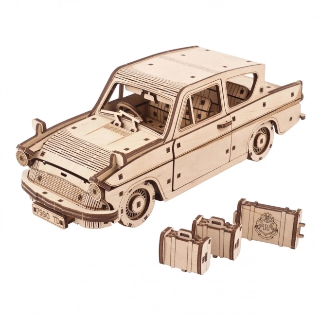 Ugears 3D drewniana mechaniczna układanka Harry Potter Latający Ford Anglia