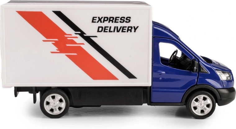 Realistyczne detale i nadruk Express Delivery