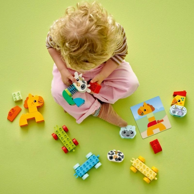 LEGO® DUPLO® 10412 Pociąg ze zwierzętami