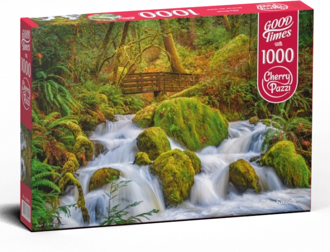 Puzzle Leśny Wodospad 1000 Części