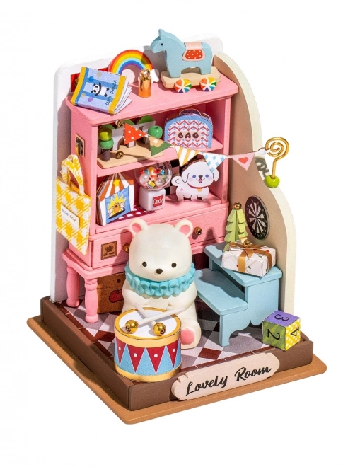 Miniaturowy domek Lovely Room od RoboTime