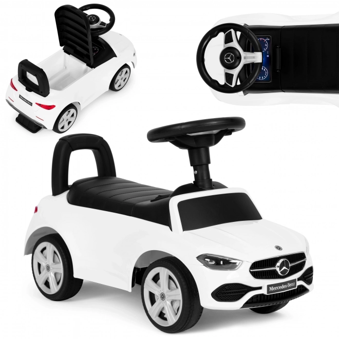 Auto Mercedes C CLASS interaktywna kierownica biały