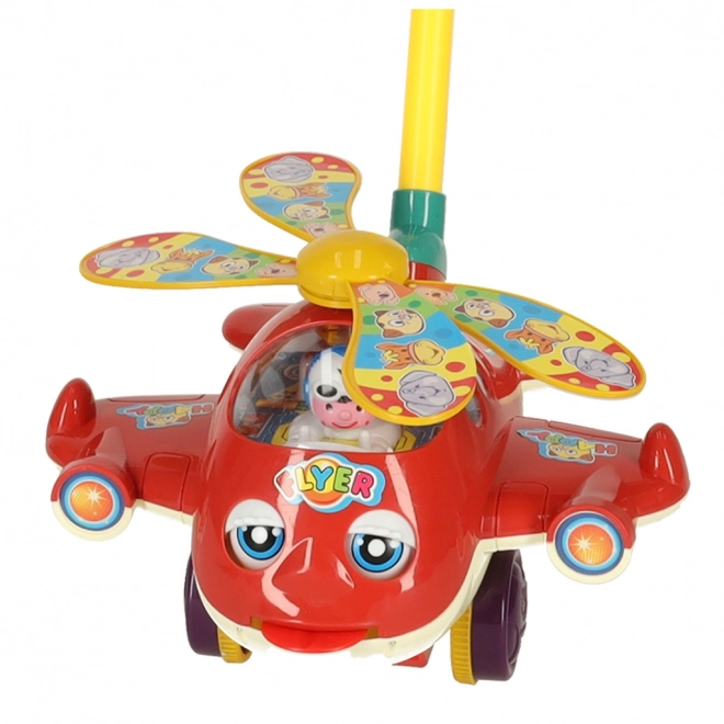Chodzik Samolot Helikopter z Dźwiękiem
