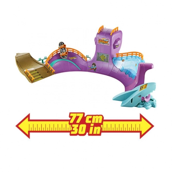 Hot Wheels Skate Octopark z fingerboardem i butami