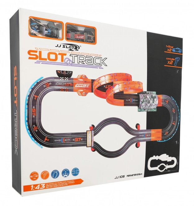 Duża tor wyścigowy Racer 1:43