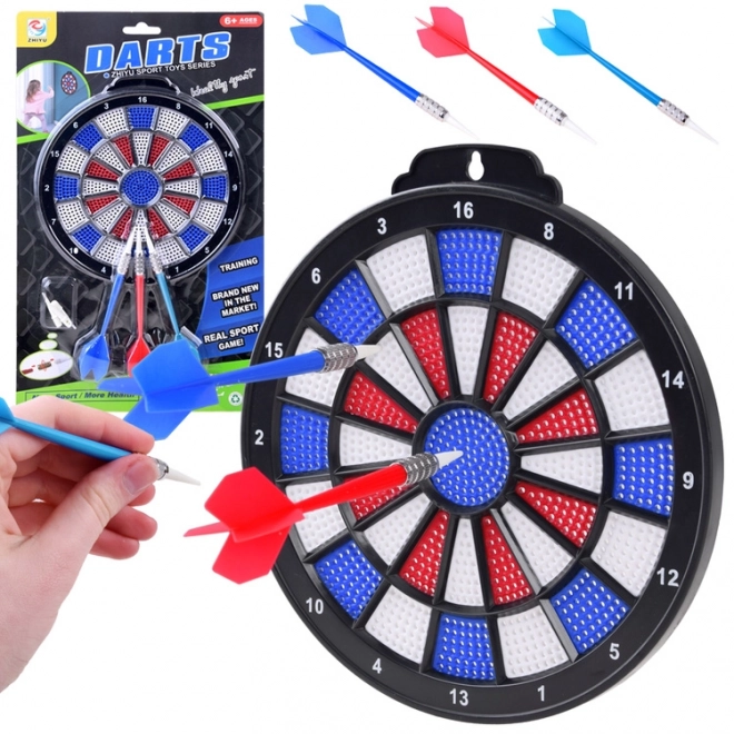 Tarczę do rzutek z 3 lotkami