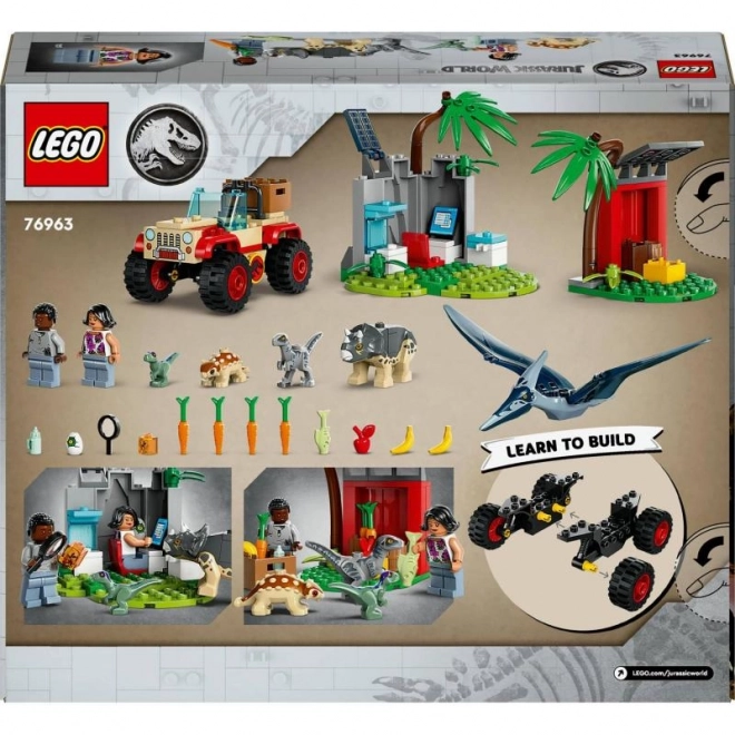 LEGO® Jurassic World 76963 Centrum ratunkowe dla młodych dinozaurów