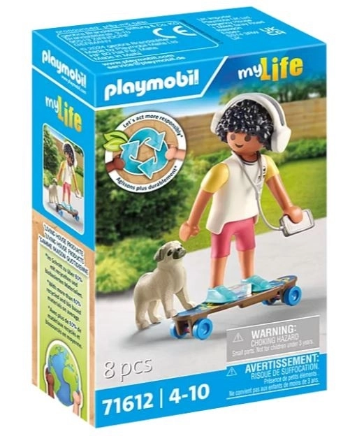 Zestaw figurek Playmobil: Chłopiec z psem