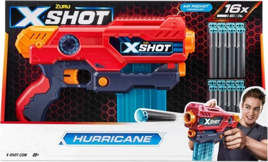 Pistolet na piankowe strzałki X-Shot Excel Hurricane
