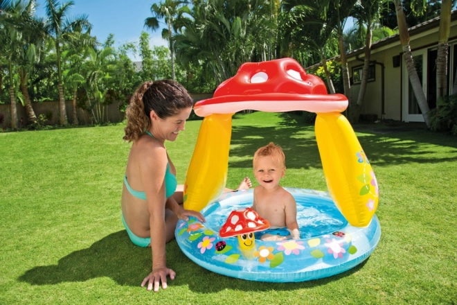 Basen dmuchane dno baby muchomorka 102x89cm od 1-3 lat