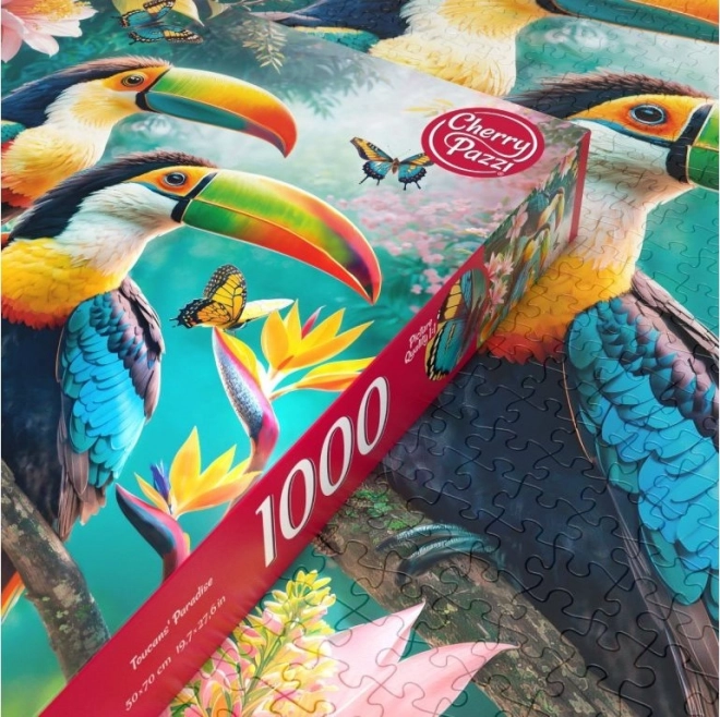 Puzzle Tukany w Raju 1000 Części