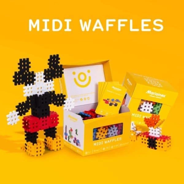 Klocki konstrukcyjne Marioinex Midi Waffle