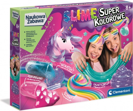 Naukowa Zabawa Super kolorowe gluty