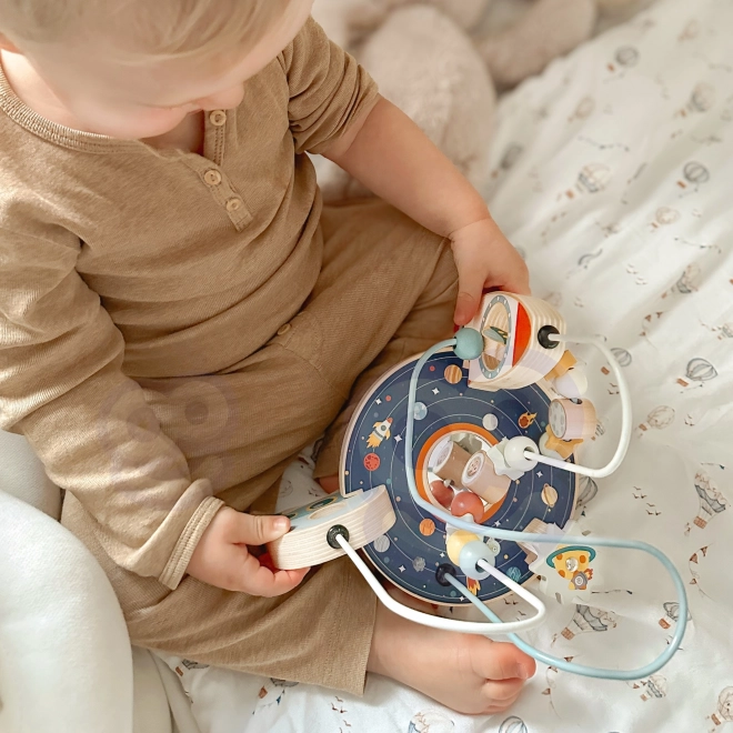 Drewniana rakietowa pętla od Tooky Toy