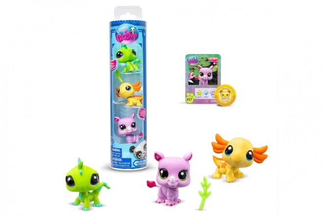 Littlest Pet Shop figurki 3 sztuki