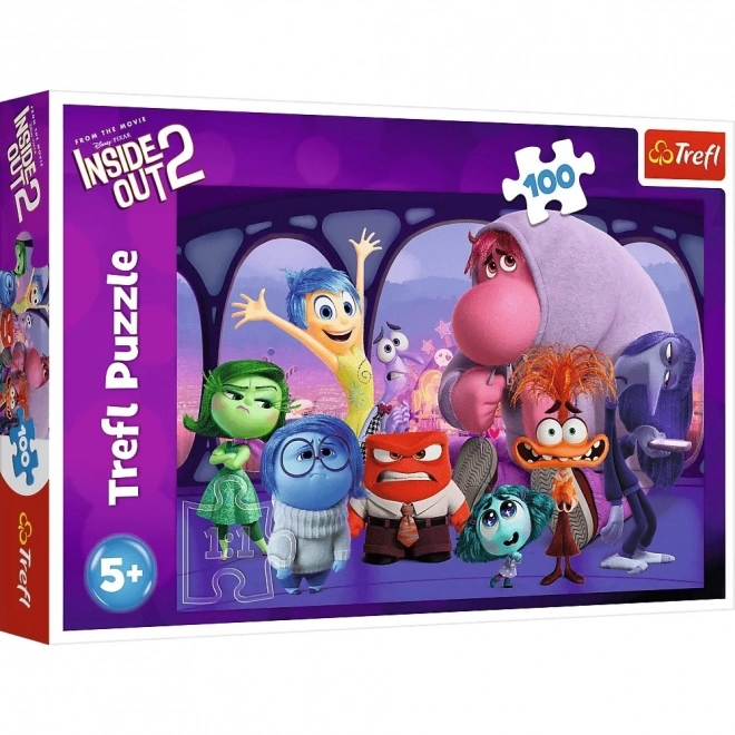 Puzzle 100 elementów W głowie 2 Inside Out