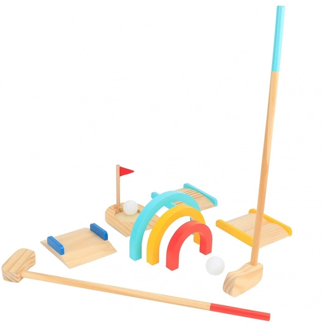 Drewniana gra golfowa dla dwóch osób – Tooky Toy