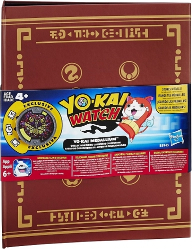 Księga kolekcjonera YO-KAI z medalami