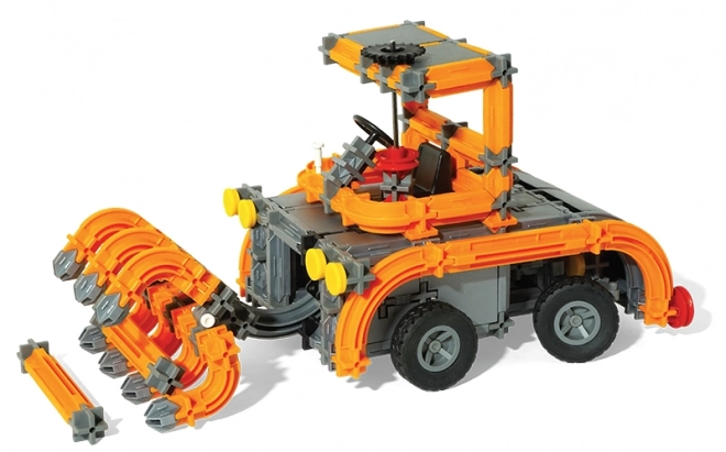 Klocki SEVA TECHNIKA Na pile plastik 412 elementów w pudełku 36x34x5cm