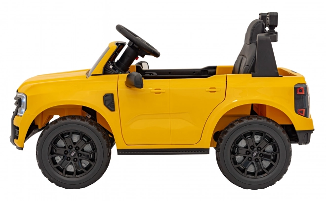 Dziecięcy elektryczny samochód Ford Ranger Lift żółty