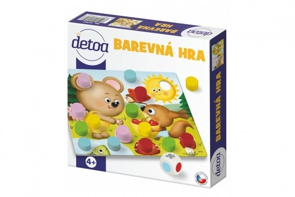 Detoa kolorowa gra planszowa dla dzieci