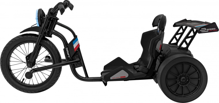 Tylne koła do driftu i sportowe siedzisko