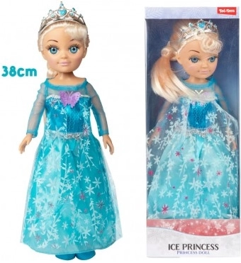 Lalka Księżniczka Lodowa Zimowa 38 cm