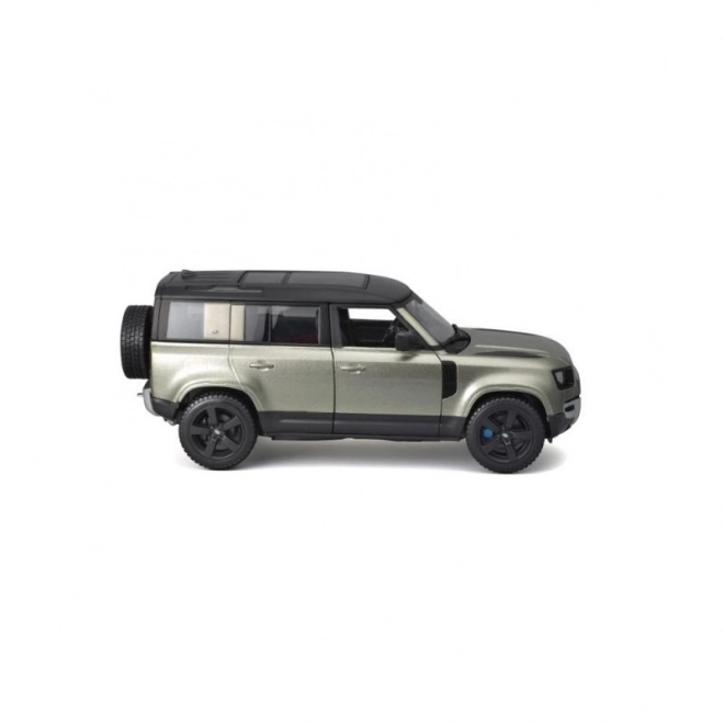 Metalowy samochodzik Land Rover Defender 110 zielony
