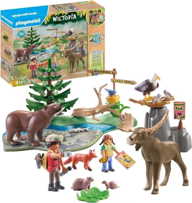 Playmobil Wiltopia – zwierzęta Ameryki Północnej, zestaw konstrukcyjny 54 elementy