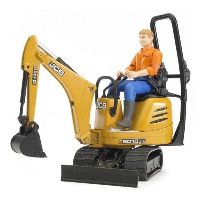 Zestaw do zabawy Bruder SUV i minikoparka gąsienicowa JCB z przyczepą
