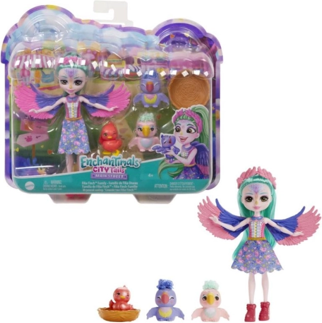 Lalki Enchantimals Rodzinny Zestaw Kaczuszka