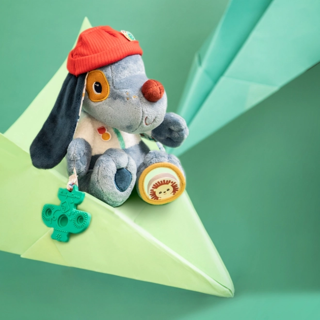 Lilliputiens - tekstylna zabawka z aktywnościami Piesek Jules